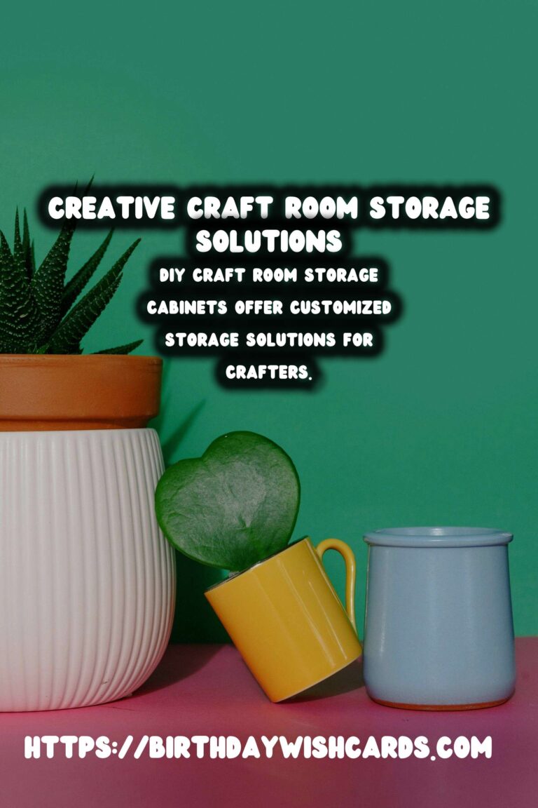 DIY Craft Room Storage Cabinets: Maximize Your Space
