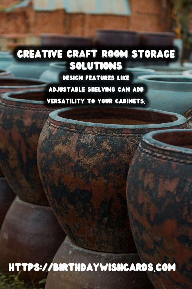 DIY Craft Room Storage Cabinets: Maximize Your Space