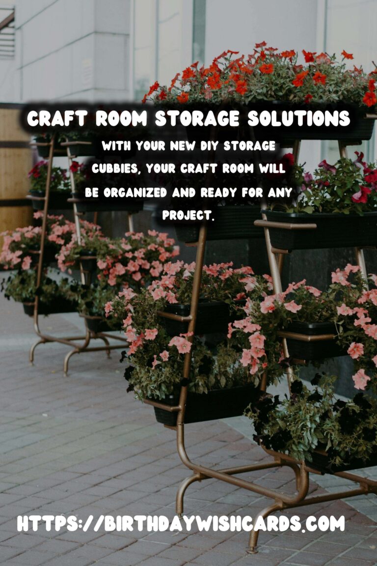 DIY Craft Room Storage Cubbies: Organize Your Creative Space