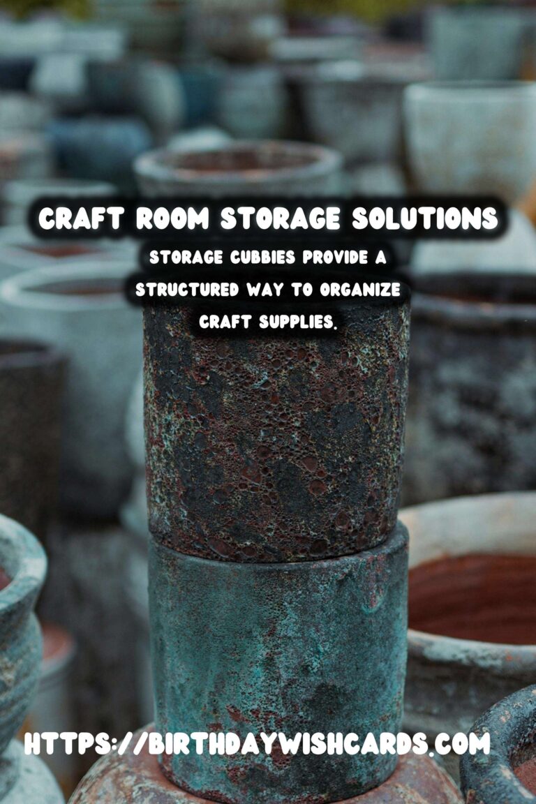 DIY Craft Room Storage Cubbies: Organize Your Creative Space