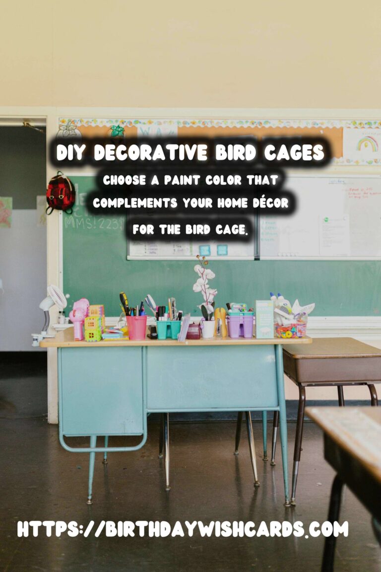 DIY Decorative Bird Cages: A Step-by-Step Guide to Crafting Beautiful Displays