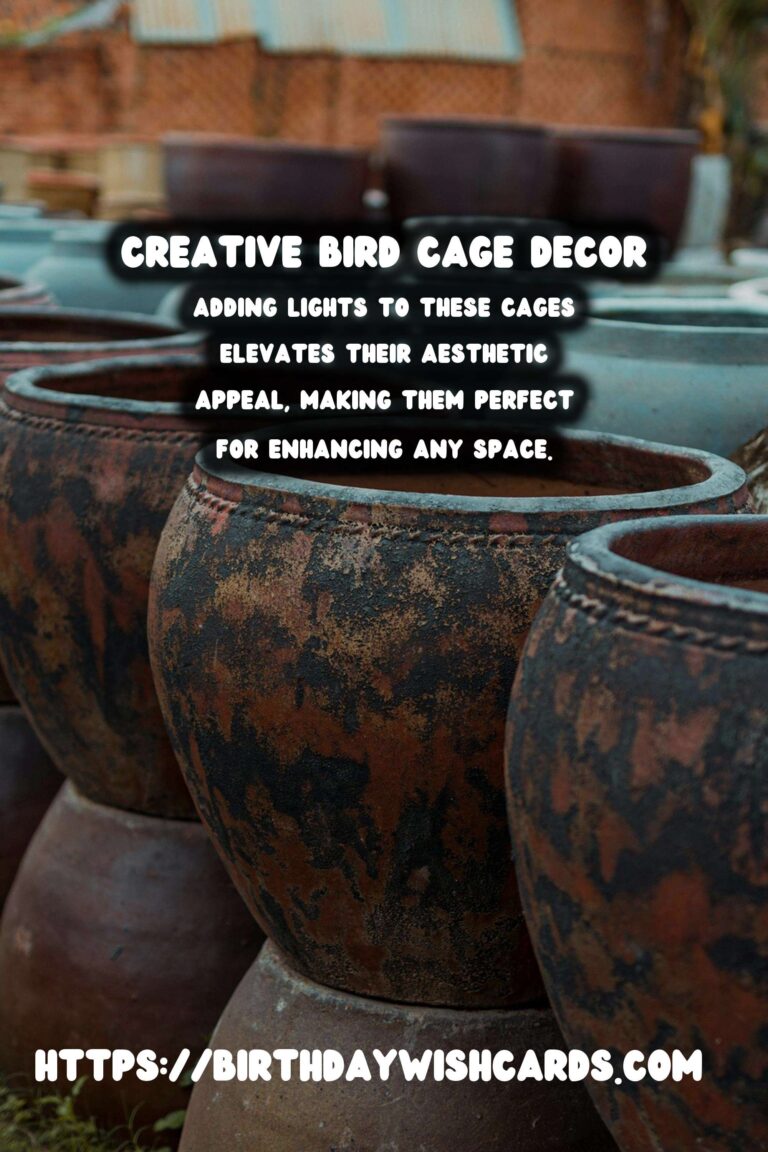 DIY Decorative Bird Cages with Lights: Illuminate Your Space with Style