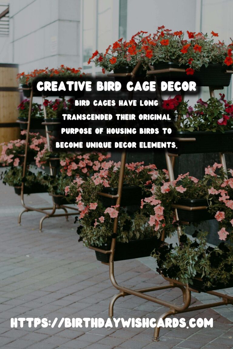 DIY Decorative Bird Cages with Lights: Illuminate Your Space with Style