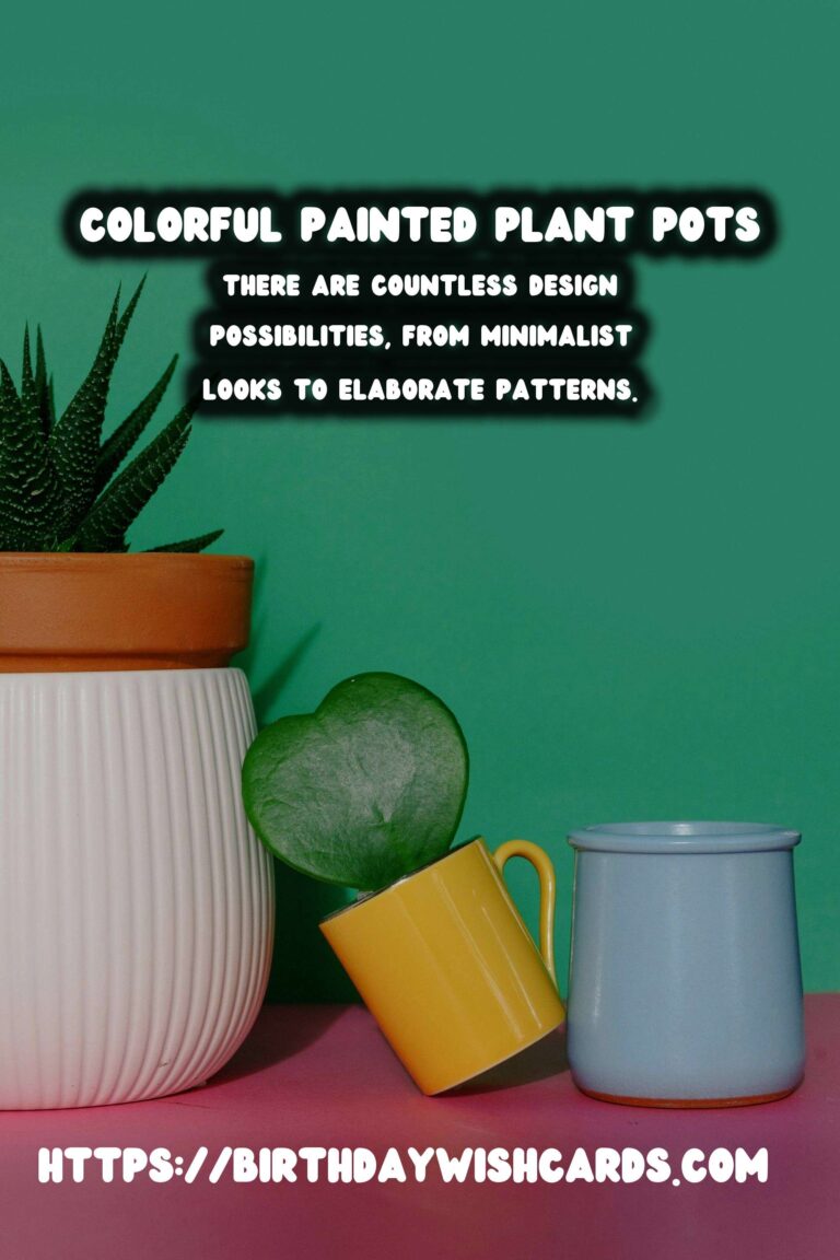 DIY Decorative Plant Pots with Paint: Creative Ideas for Your Home