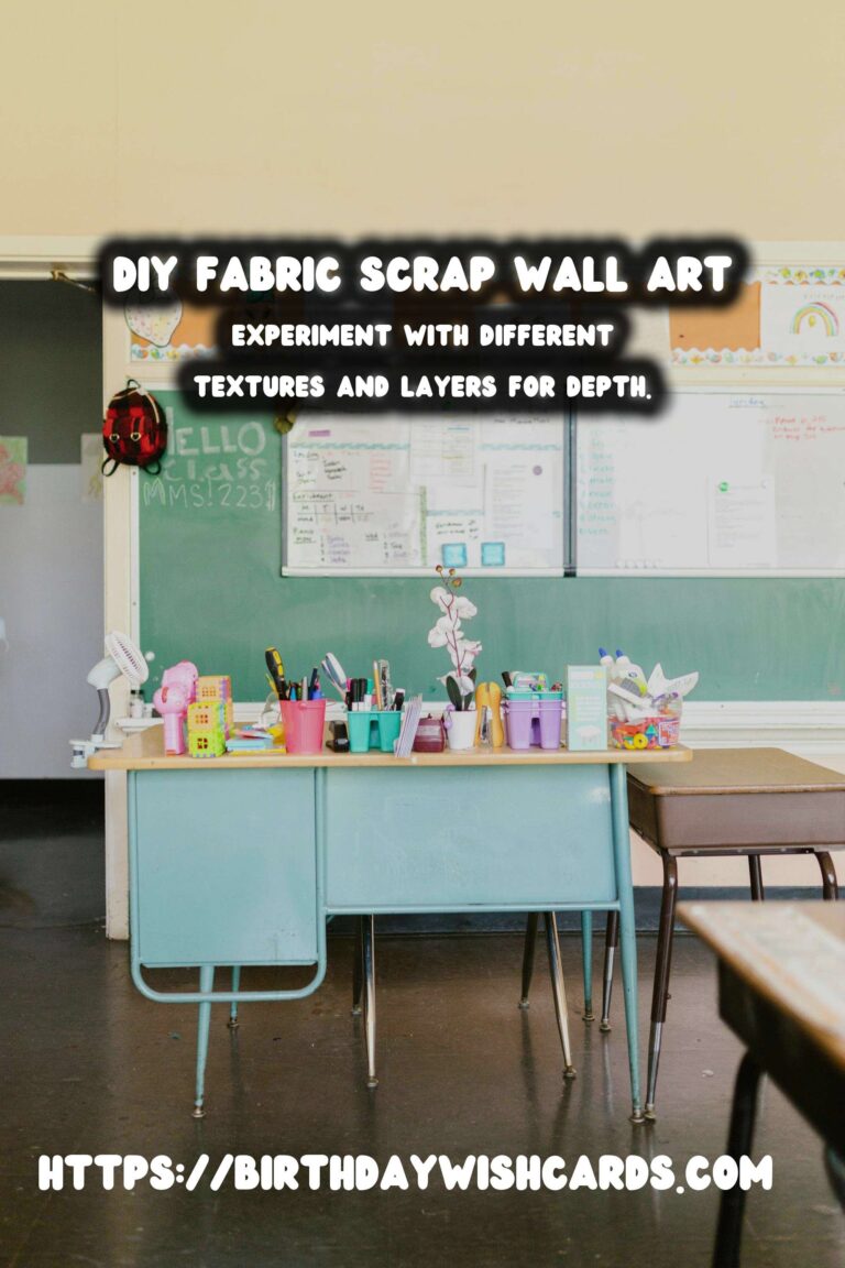 DIY Decorative Wall Art from Fabric Scraps: Creative Ideas and Tips