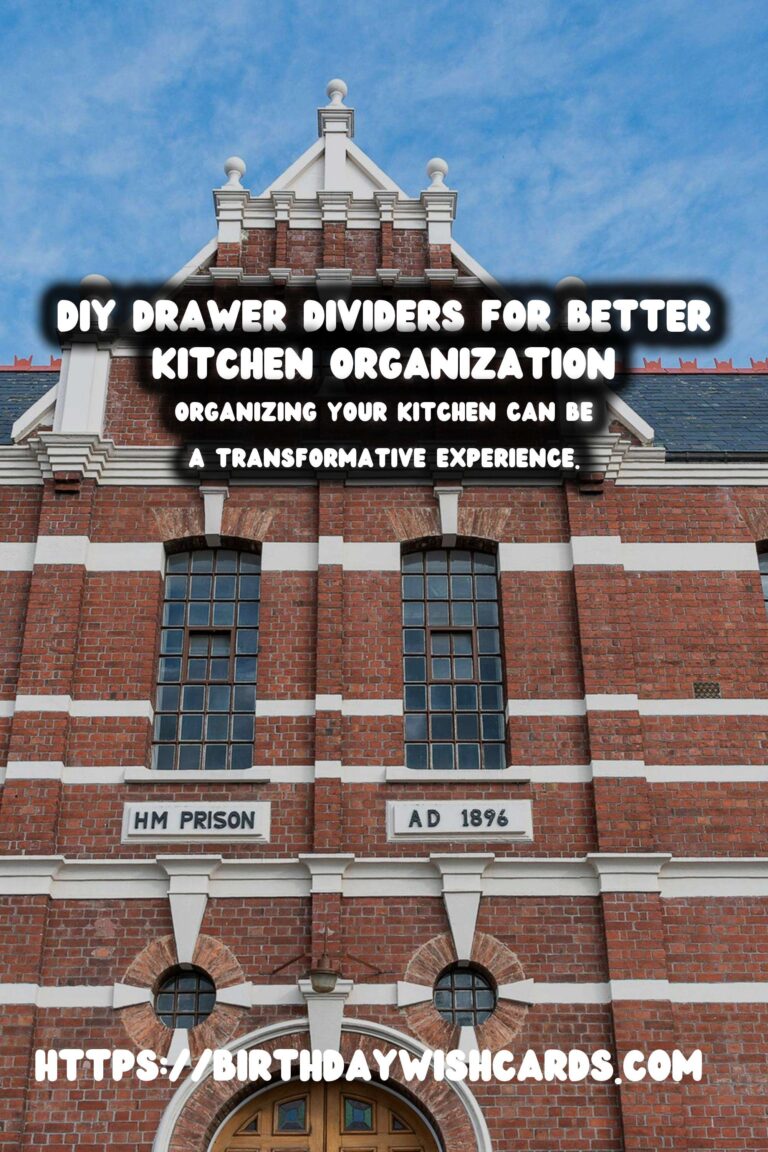 DIY Drawer Dividers for Kitchen Organization: A Comprehensive Guide