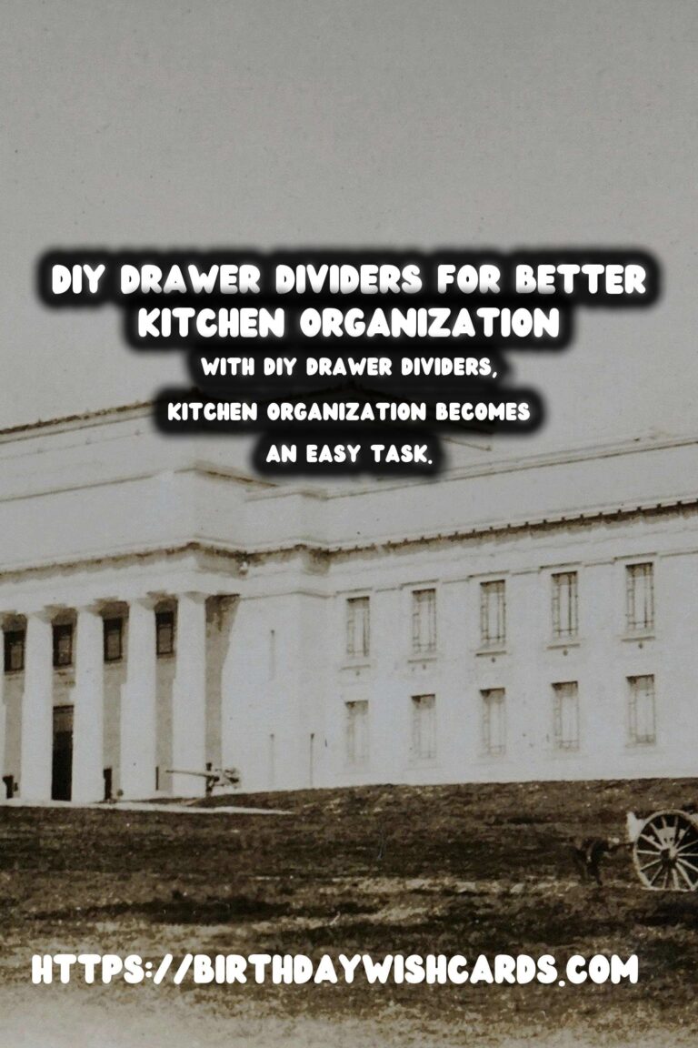 DIY Drawer Dividers for Kitchen Organization: A Comprehensive Guide