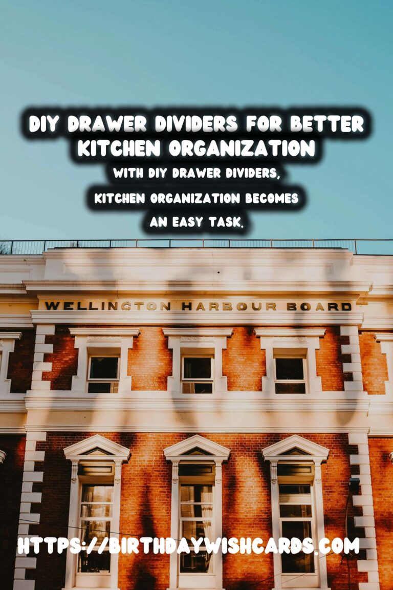 DIY Drawer Dividers for Kitchen Organization: A Comprehensive Guide