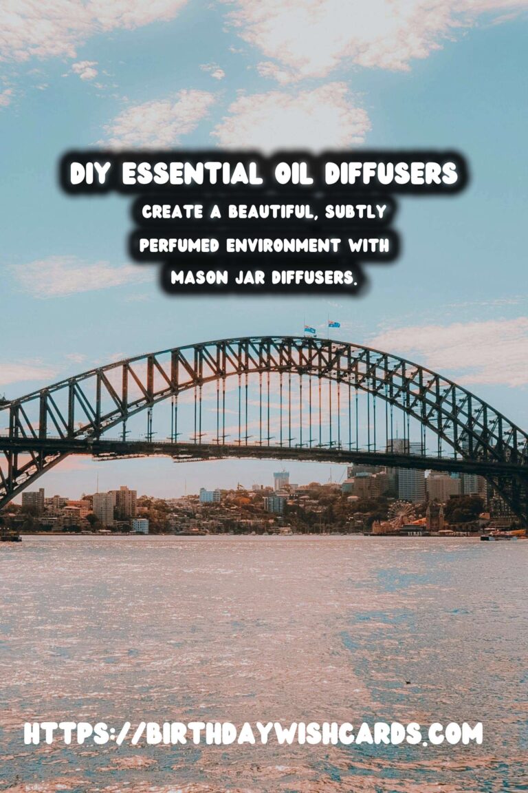 DIY Essential Oil Diffusers: Embrace Natural Scents at Home