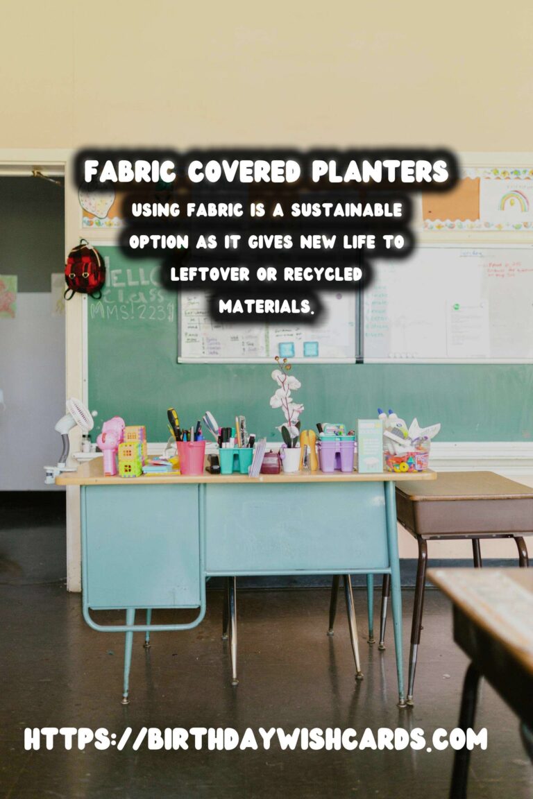 DIY Fabric Covered Planters: No-Sew Guide for Beautiful Indoor Gardens