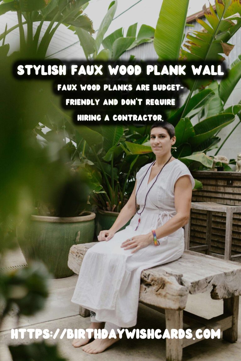 DIY Faux Wood Plank Walls: Peel & Stick for Stunning Home Decor