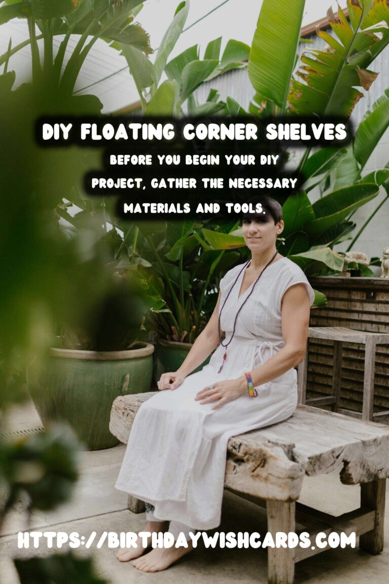 DIY Floating Corner Shelves: A Step-by-Step Guide for Stylish Storage