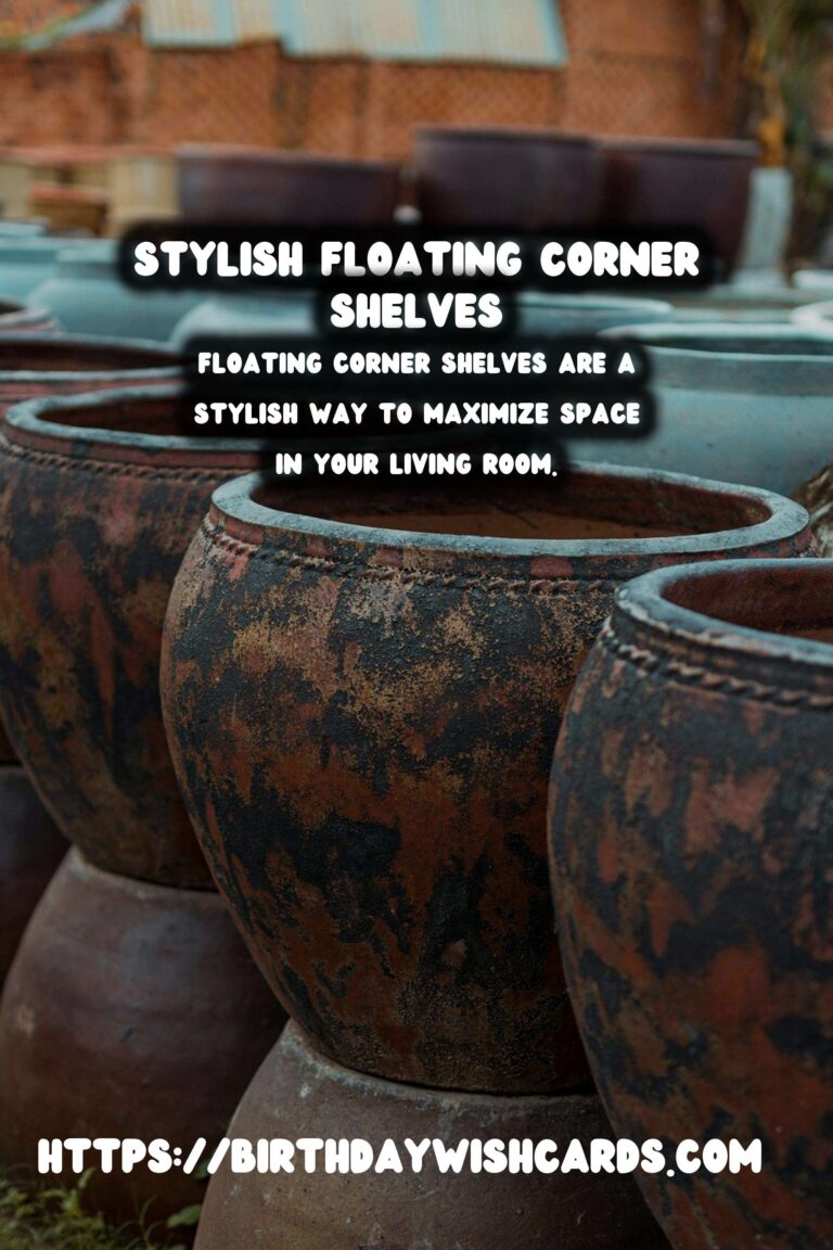 DIY Floating Corner Shelves to Enhance Your Living Room