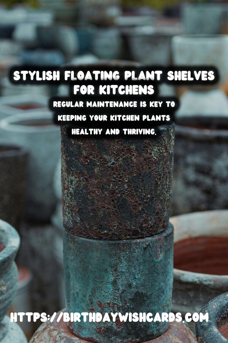 DIY Floating Plant Shelves for Your Kitchen: A Complete Guide