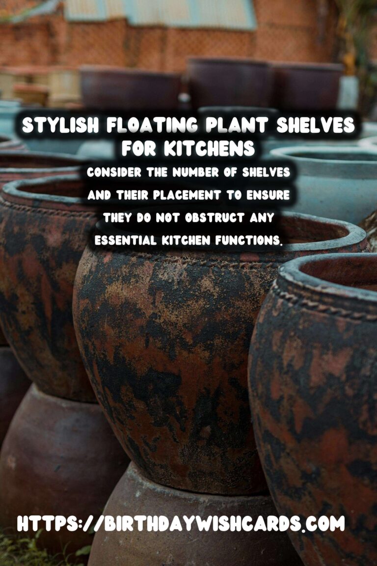 DIY Floating Plant Shelves for Your Kitchen: A Complete Guide