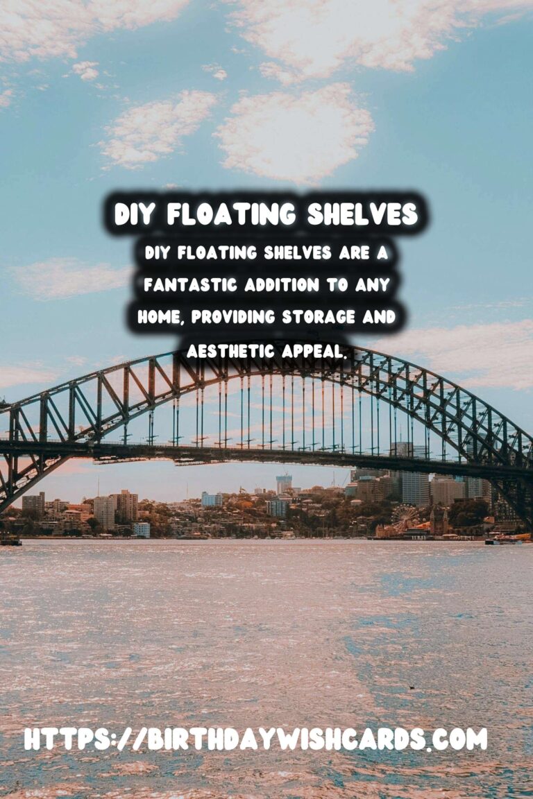 DIY Floating Shelves: Transform Your Space with Effortless Storage Solutions