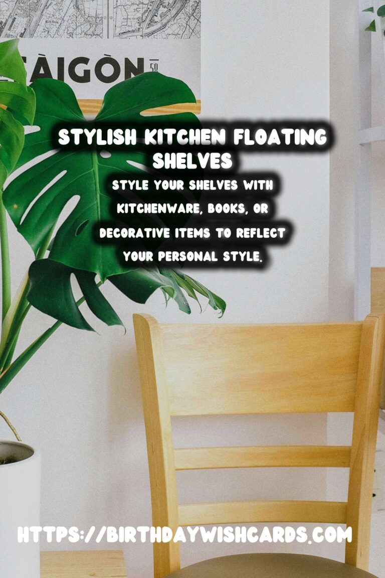 DIY Floating Shelves for Kitchen Display: Enhance Your Space with Style