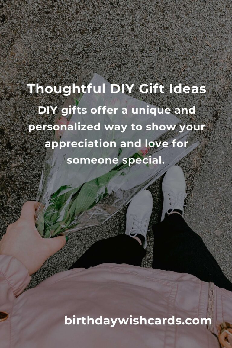 DIY Gift Ideas for Thoughtful Gifting