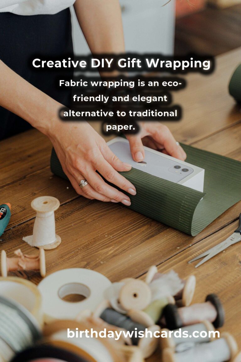 DIY Gift Wrapping Ideas for Thoughtful Presents