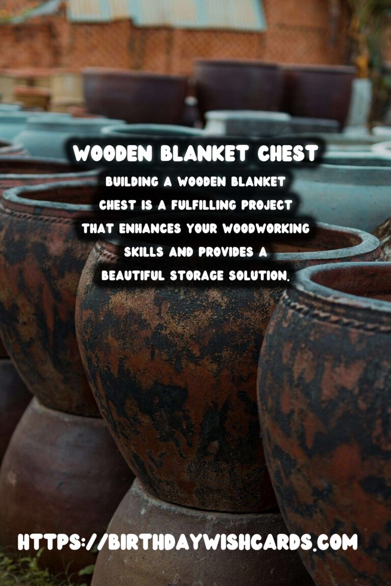 DIY Guide to Building a Wooden Blanket Chest