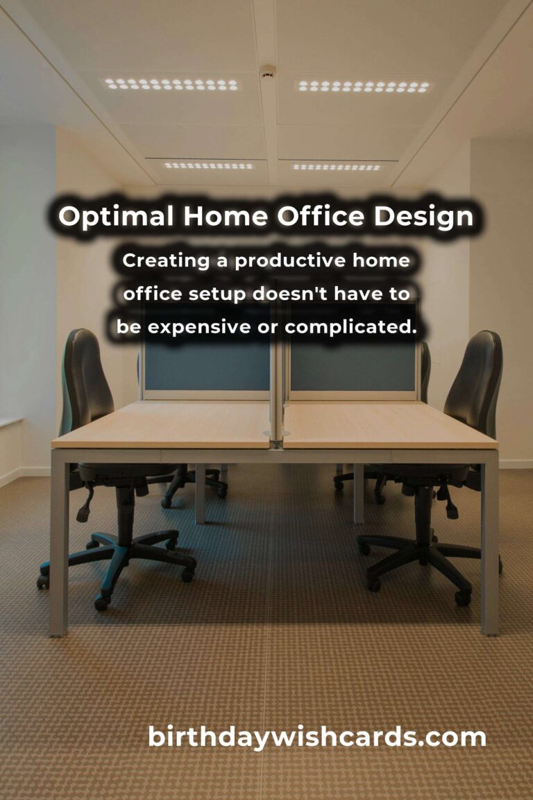 DIY Home Office Setup for Maximum Productivity