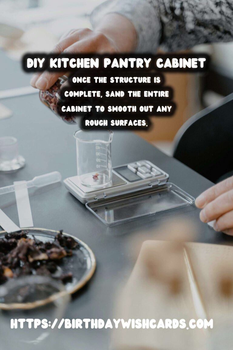 DIY Kitchen Pantry Cabinet: Create Your Perfect Storage Solution