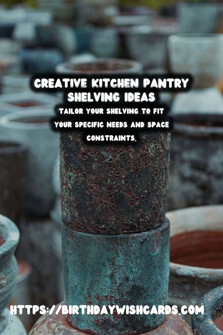 DIY Kitchen Pantry Shelving: Maximize Your Space with Creative Solutions