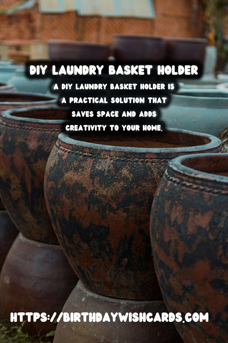 DIY Laundry Basket Holder: Organize Your Space Efficiently
