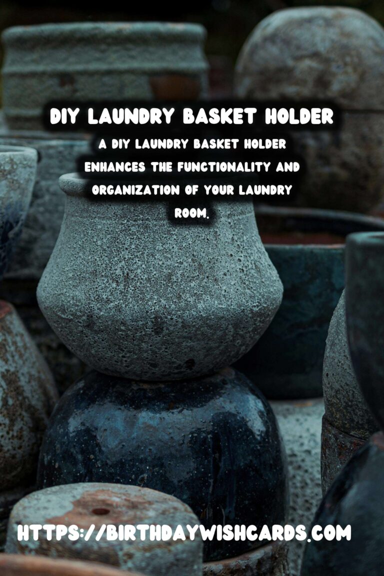 DIY Laundry Basket Holder: Organize Your Space Efficiently