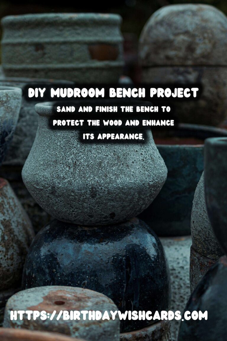 DIY Mudroom Bench with Storage: A Step-by-Step Guide