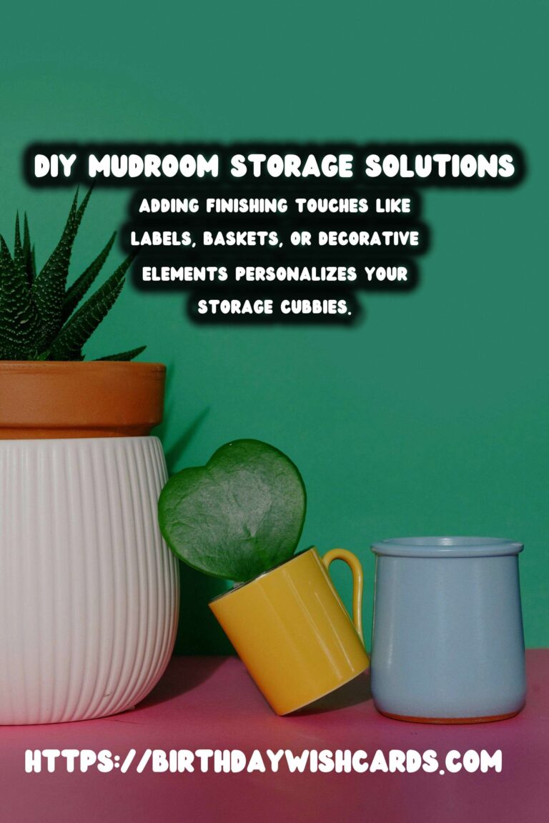DIY Mudroom Storage Cubbies: Organize Your Entryway Efficiently
