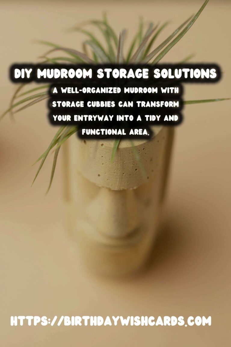 DIY Mudroom Storage Cubbies: Organize Your Entryway Efficiently