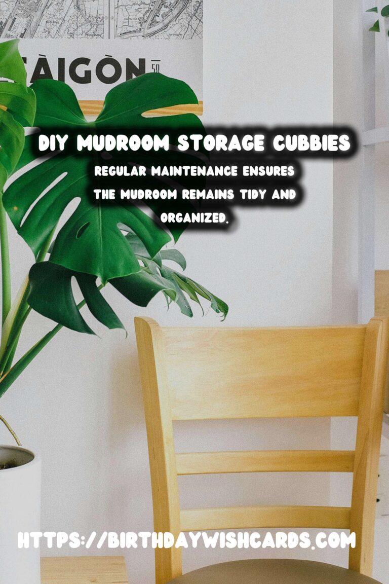 DIY Mudroom Storage Cubbies for an Organized Kids' Entry