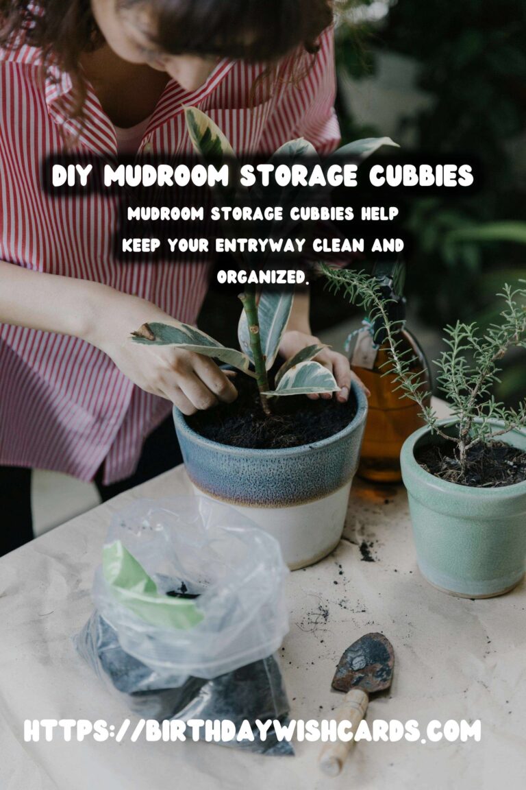 DIY Mudroom Storage Cubbies for an Organized Kids' Entry