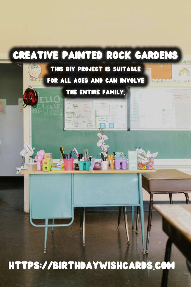 DIY Painted Rock Gardens: A Creative Guide to Transforming Your Outdoor Space