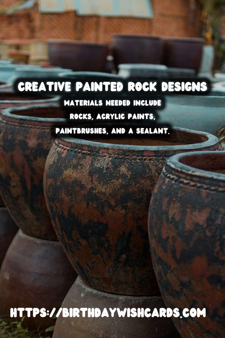 DIY Painted Rock Messages: A Creative Way to Spread Positivity