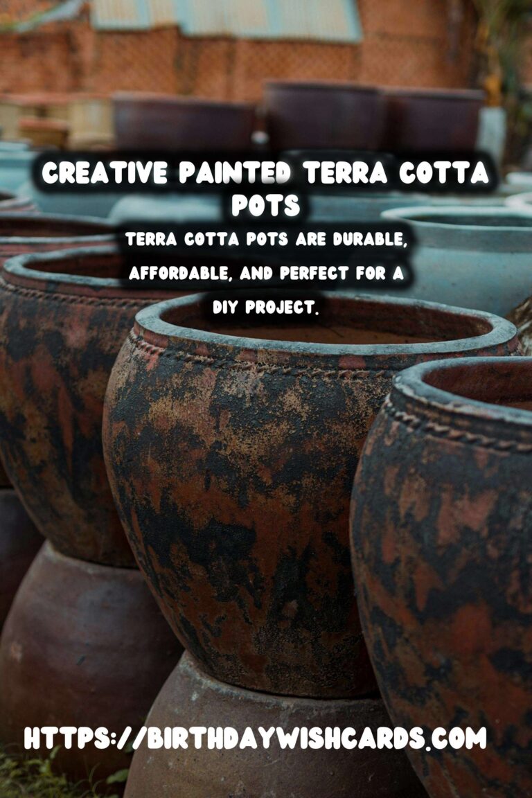 DIY Painted Terra Cotta Pots: A Creative Guide to Personalizing Your Garden
