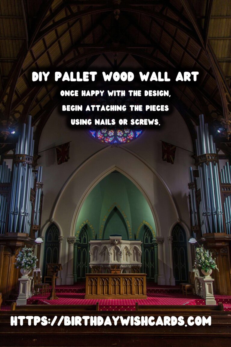 DIY Pallet Wood Wall Art: Adding a Rustic Touch to Your Home