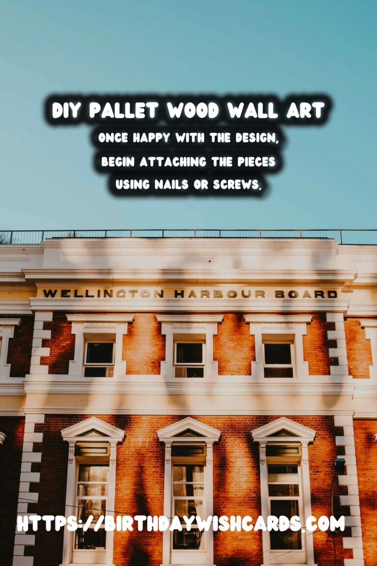 DIY Pallet Wood Wall Art: Adding a Rustic Touch to Your Home