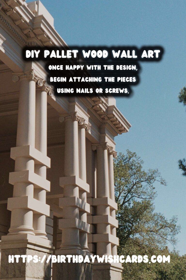 DIY Pallet Wood Wall Art: Adding a Rustic Touch to Your Home