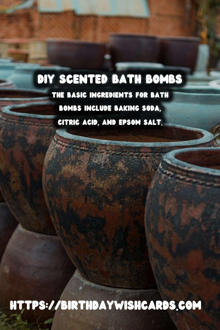 DIY Scented Bath Bombs: A Complete Guide to Relaxation
