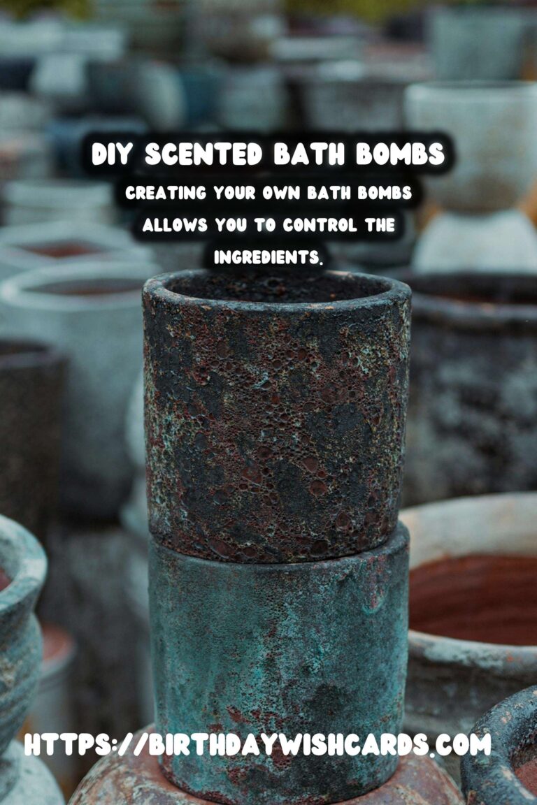 DIY Scented Bath Bombs: A Complete Guide to Relaxation