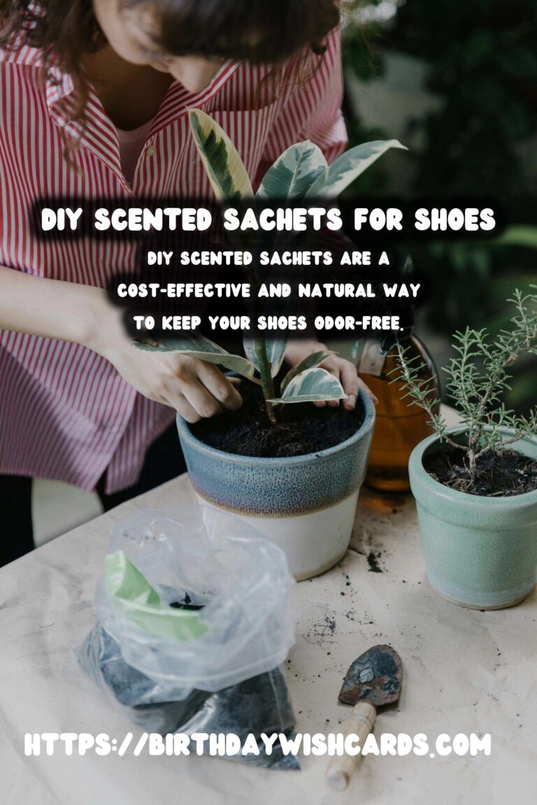 DIY Scented Sachets for Shoes: A Fresh Solution for Footwear Odor