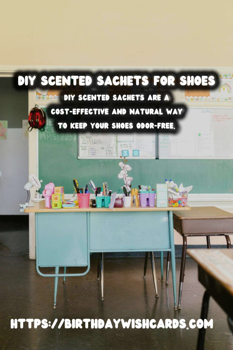 DIY Scented Sachets for Shoes: A Fresh Solution for Footwear Odor
