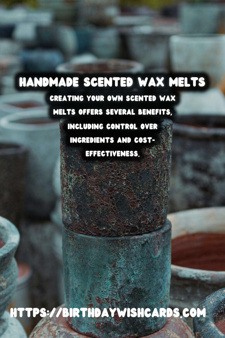 DIY Scented Wax Melts: A Complete Guide to Crafting Your Own