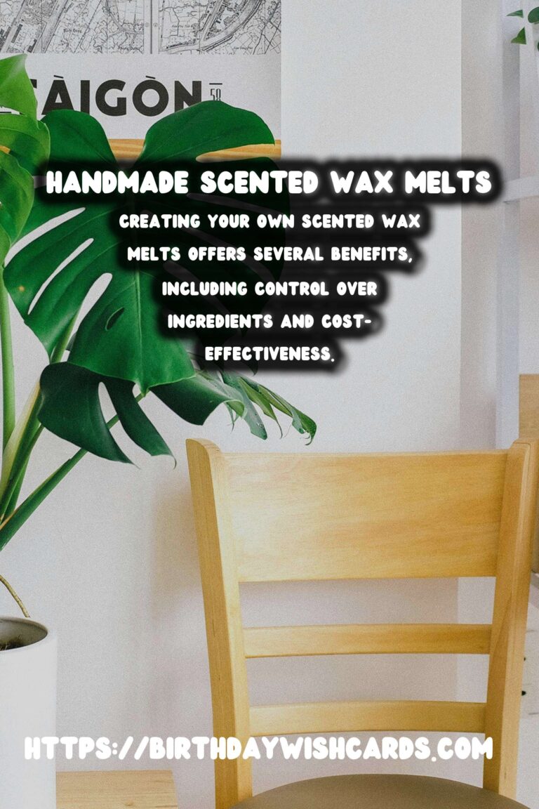 DIY Scented Wax Melts: A Complete Guide to Crafting Your Own