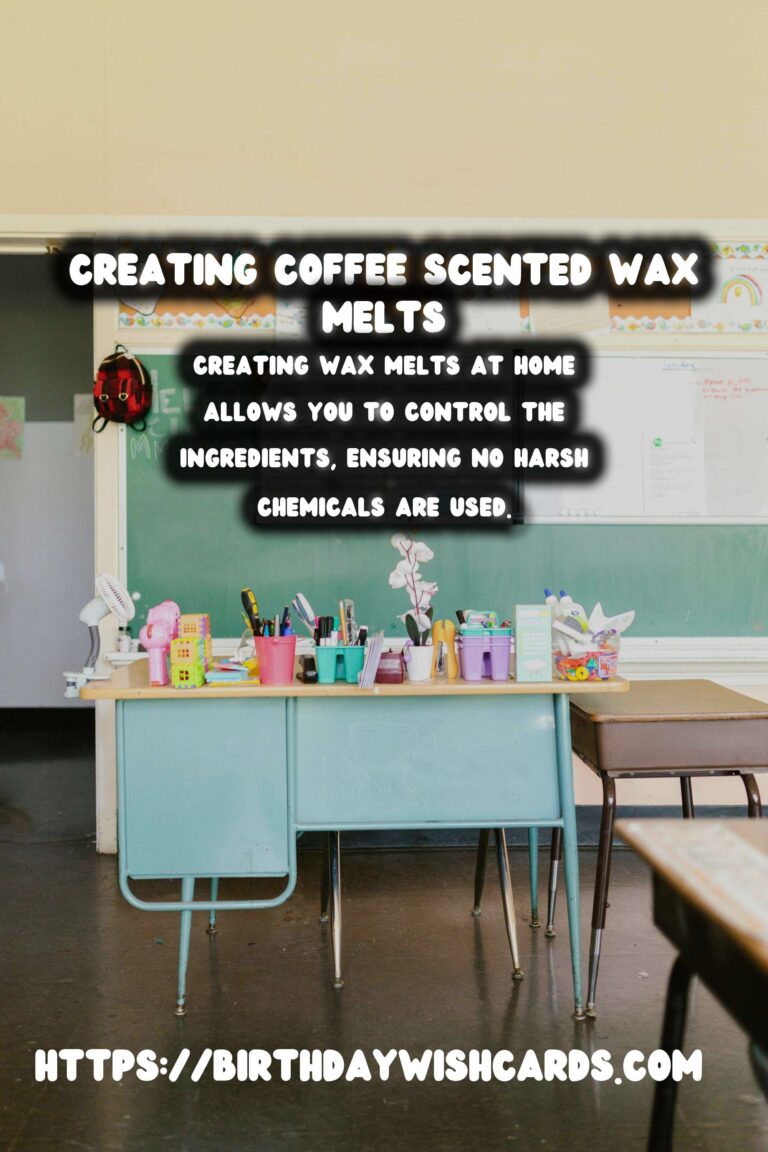 DIY Scented Wax Melts with Coffee Grounds: A Comprehensive Guide