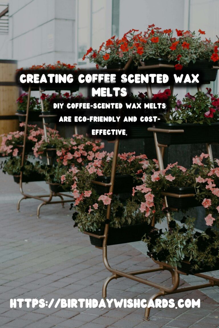DIY Scented Wax Melts with Coffee Grounds: A Comprehensive Guide