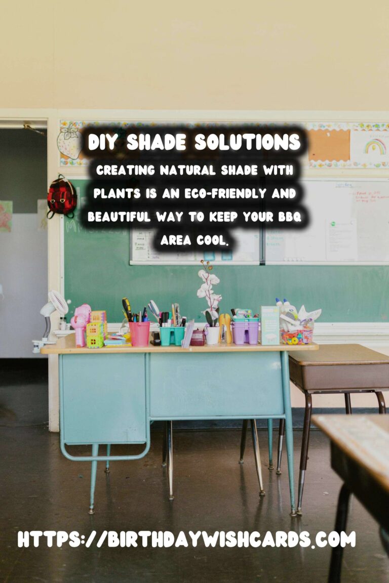 DIY Shade Solutions for Your Summer BBQ Grill Area