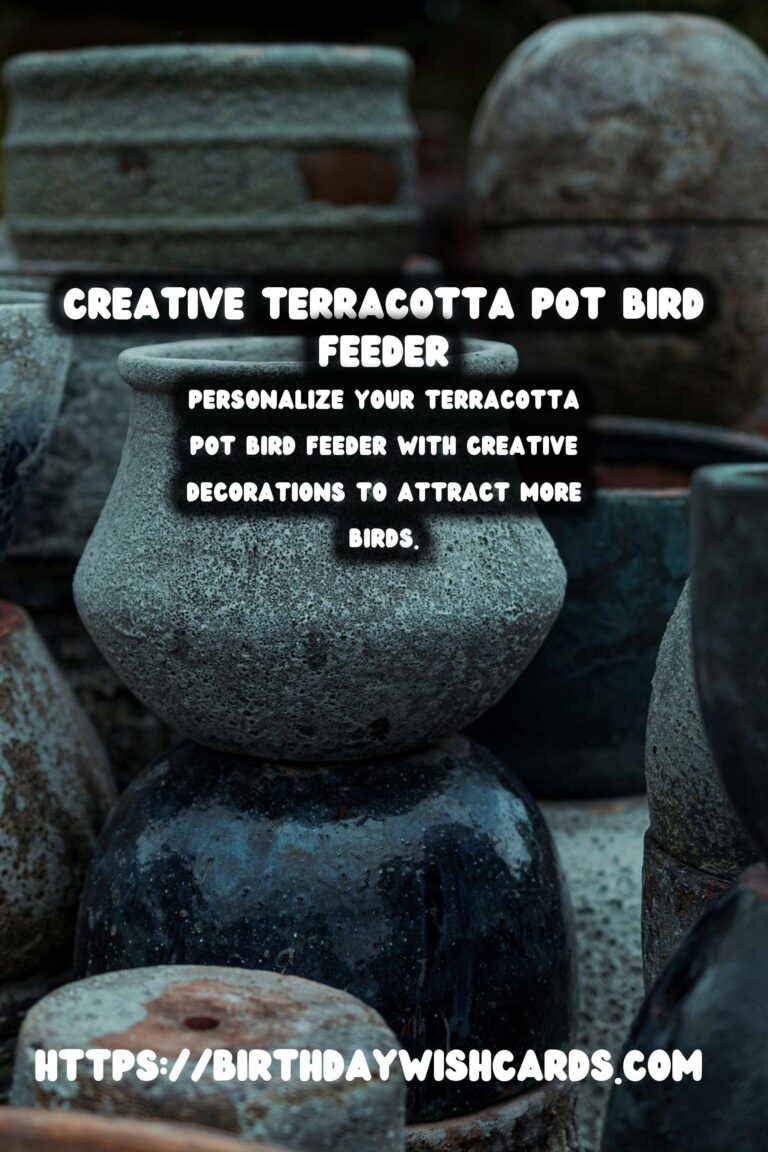 DIY Terracotta Pot Bird Feeders: A Creative Guide